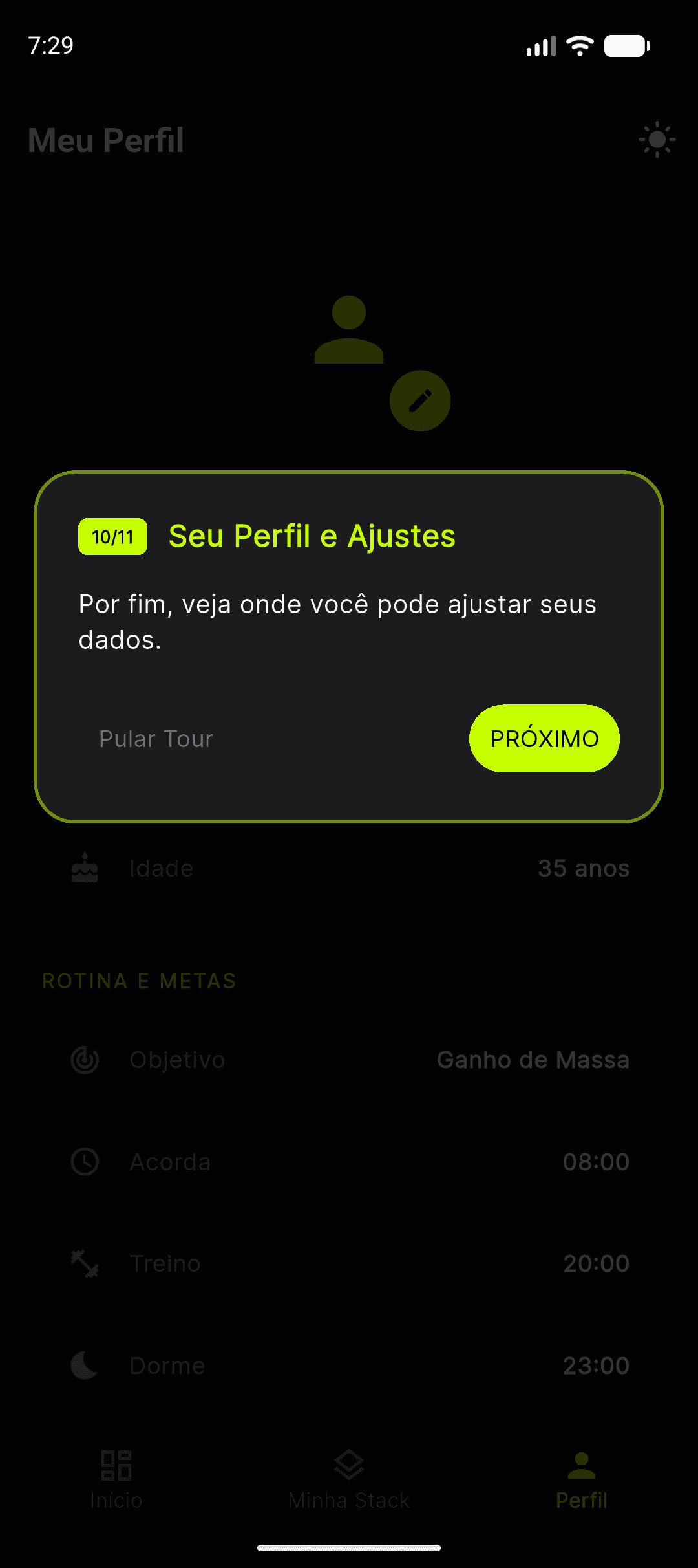 Exportação em PDF